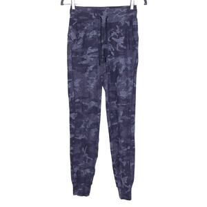 LULULEMON Ready To Rulu Pant Incognito Camo HTR Black Stretch Jogger Women's 2